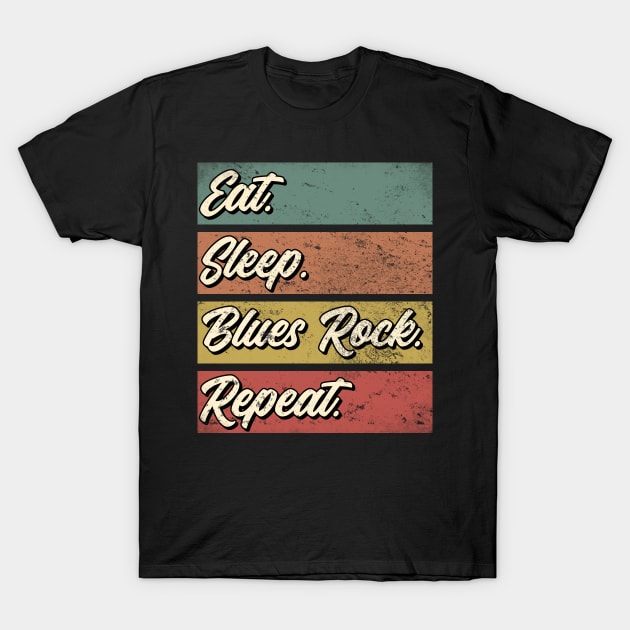 Blues rock music fan gift . Perfect present for mother dad friend him or her T-Shirt by SerenityByAlex